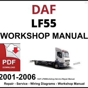 DAF LF55 Workshop and Service Manual PDF