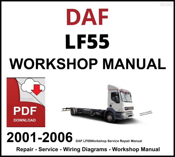 DAF LF55 Workshop and Service Manual PDF