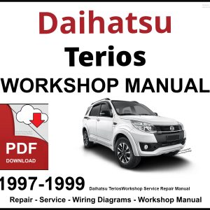 Daihatsu Terios 1997-1999 Workshop and Service Manual PDF