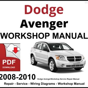 Dodge Avenger Workshop and Service Manual 2008-2010 PDF
