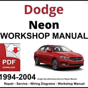 Dodge Neon Workshop and Service Manual 1994-2004 PDF