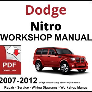 Dodge Nitro Workshop and Service Manual 2007-2012 PDF