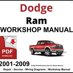 Dodge Ram Workshop and Service Manual 2001-2009 PDF