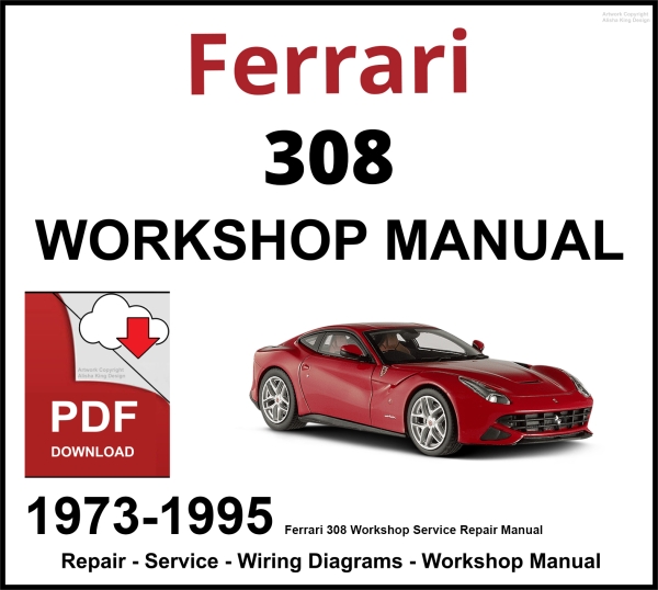 Ferrari 308 Workshop and Service Manual PDF