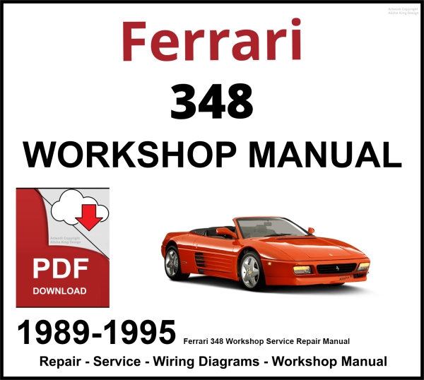 Ferrari 348 Workshop and Service Manual PDF