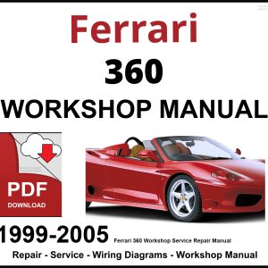 Ferrari 360 Workshop and Service Manual 1999-2005 PDF