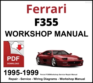 Ferrari F355 Workshop and Service Manual PDF