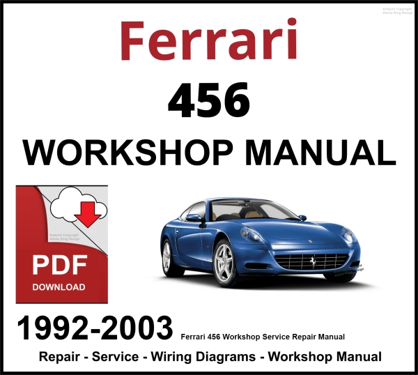 Ferrari 456 Workshop and Service Manual PDF