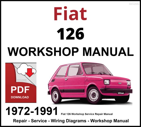 Fiat 126 Workshop and Service Manual 1972-1991 PDF
