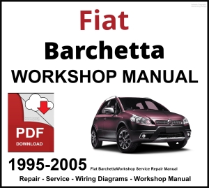 Fiat Barchetta 1995-2005 Workshop and Service Manual PDF