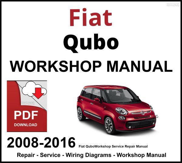 Fiat Qubo 2008-2016 Workshop and Service Manual PDF