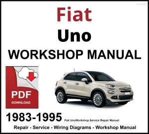 Fiat Uno 1983-1995 Workshop and Service Manual PDF