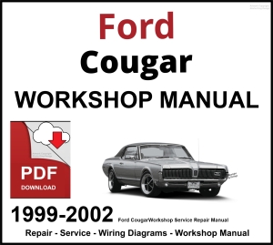 Ford Cougar 1999-2002 Workshop Service Repair Manual