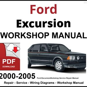 Ford Excursion 2000-2005 Workshop and Service Manual PDF