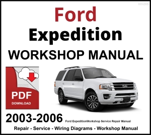 Ford Expedition 2003-2006 Workshop and Service Manual PDF