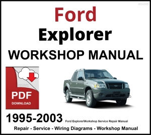 Ford Explorer 1995-2003 Workshop Service Repair Manual