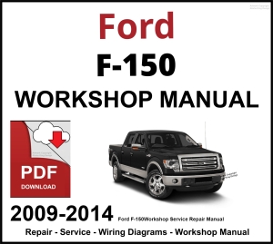 Ford F-150 Workshop and Service Manual 2009-2014 PDF