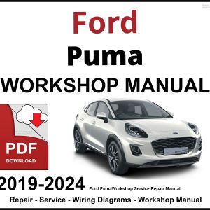 Ford Puma 2019-2024 Workshop and Service Manual PDF