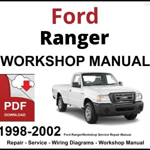 Ford Ranger 1998-2002 Workshop and Service Manual PDF