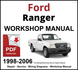 Ford Ranger 1998-2006 Workshop and Service Manual PDF