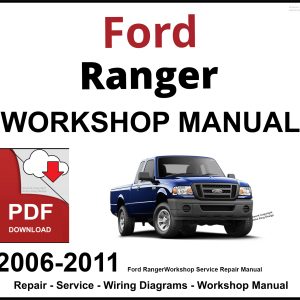 Ford Ranger 2006-2011 Workshop and Service Manual PDF