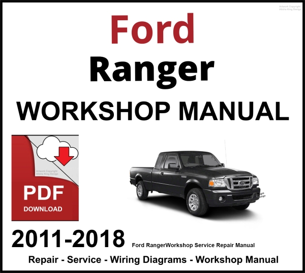 Ford Ranger 2011-2018 Workshop and Service Manual PDF