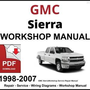 GMC Sierra 1998-2007 Workshop and Service Manual PDF