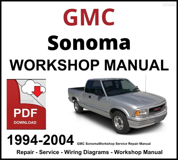 GMC Sonoma 1994-2004 Workshop and Service Manual PDF