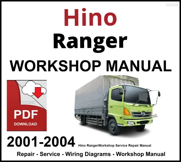 Hino Ranger Workshop and Service Manual 2001-2004 PDF