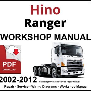 Hino Ranger Workshop and Service Manual 2002-2012 PDF