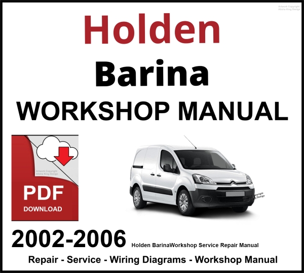 Holden Barina 2002-2006 Workshop and Service Manual PDF