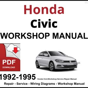 Honda Civic 1992-1995 Workshop and Service Manual PDF