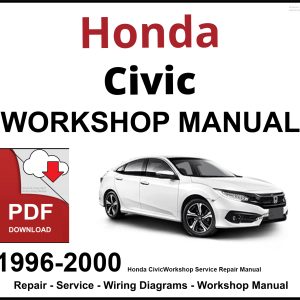 Honda Civic 1996-2000 Workshop and Service Manual PDF