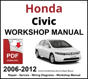 Honda Civic 2006-2012 Workshop and Service Manual PDF