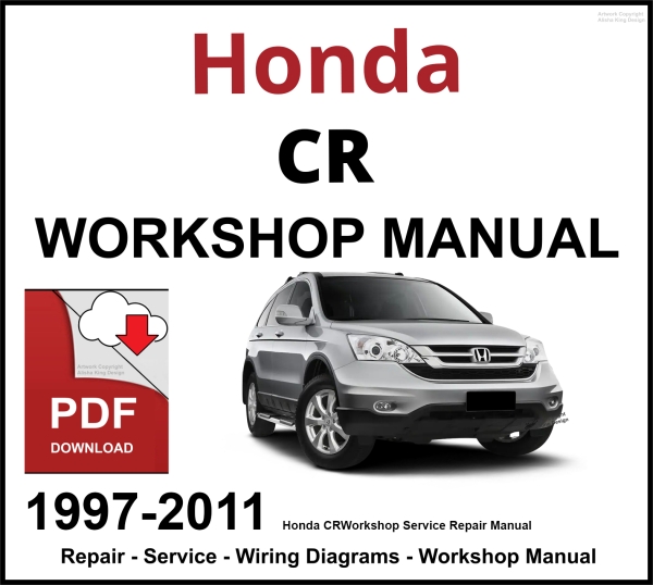 Honda CR-V 1997-2011 Workshop and Service Manual PDF