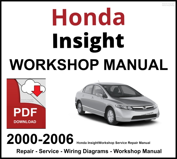 Honda Insight 2000-2006 Workshop and Service Manual PDF