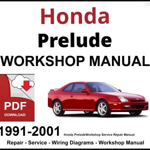 Honda Prelude Workshop and Service Manual PDF