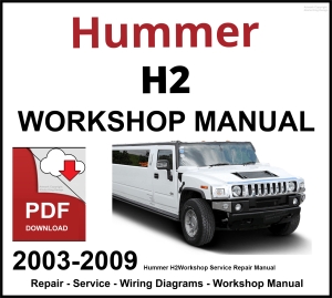 Hummer H2 Workshop and Service Manual PDF