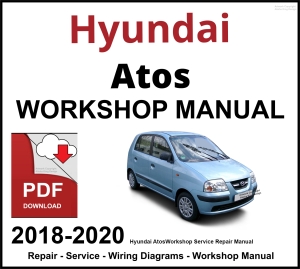 Hyundai Atos Workshop and Service Manual 2018-2020 PDF