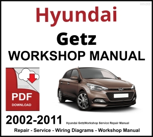 Hyundai Getz 2002-2011 Workshop and Service Manual PDF