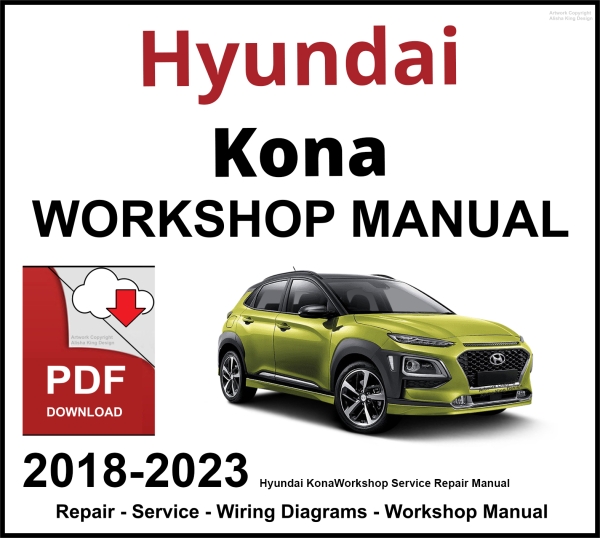 Hyundai Kona 2018-2023 Workshop and Service Manual PDF