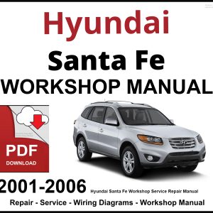 Hyundai Santa Fe 2001-2006 Workshop and Service Manual PDF