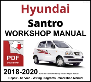 Hyundai Santro Workshop and Service Manual 2018-2020 PDF