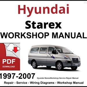 Hyundai Starex 1997-2007 Workshop and Service Manual PDF