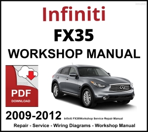 Infiniti FX35 2009-2012 Workshop and Service Manual PDF