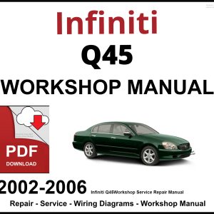Infiniti Q45 2002-2006 Workshop and Service Manual PDF