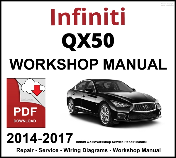 Infiniti QX50 2014-2017 Workshop and Service Manual PDF