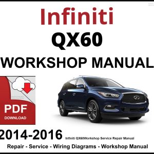 Infiniti QX60 2014-2016 Workshop and Service Manual PDF