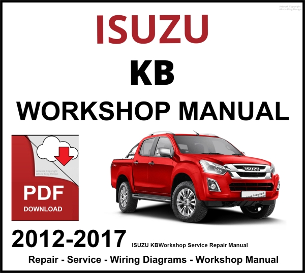 ISUZU KB Workshop and Service Manual PDF