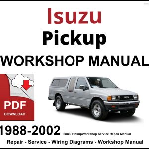 Isuzu Pickup 1988-2002 Workshop and Service Manual PDF